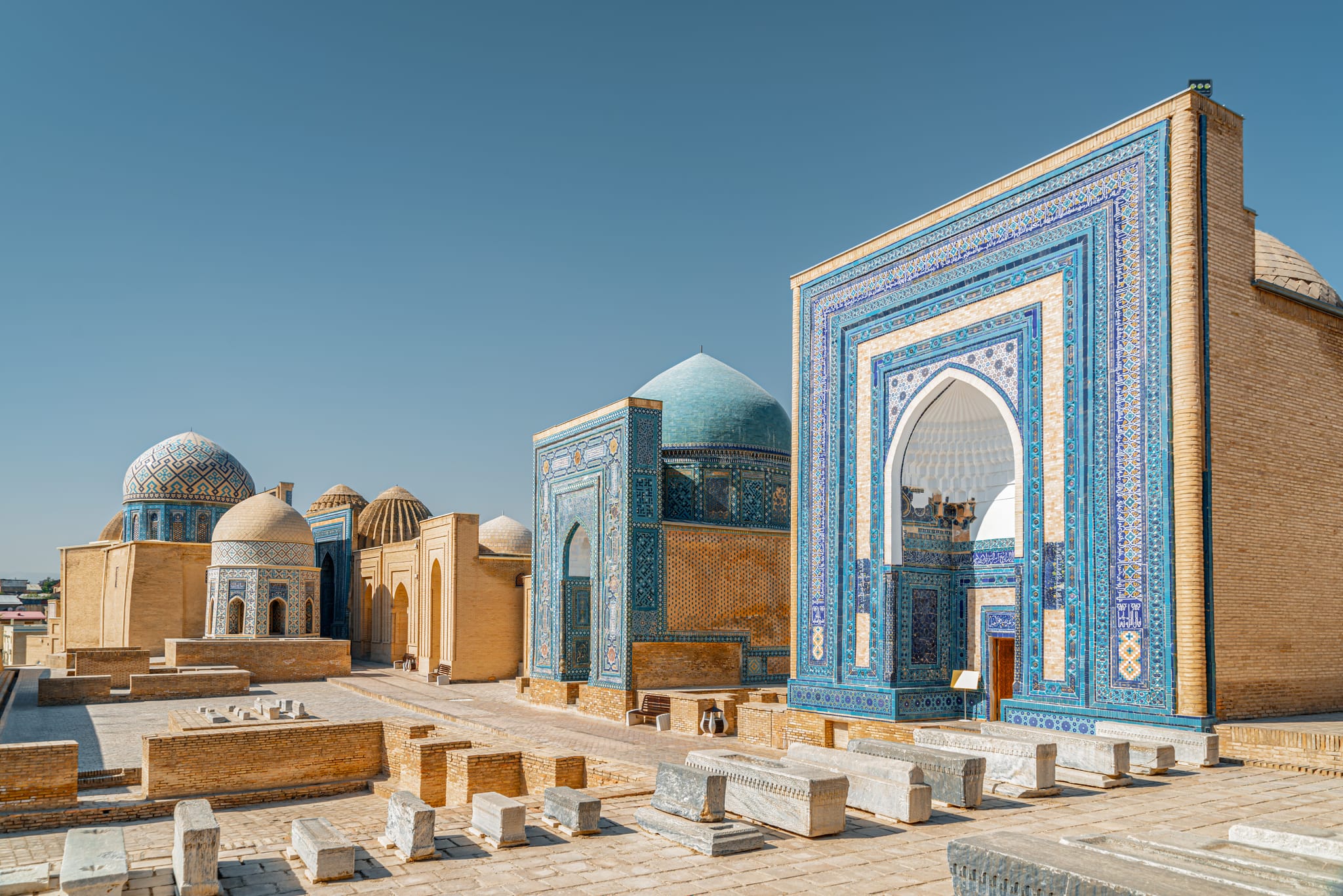 Shah-i-Zinda Ensemble, Samarkand, Uzbekistan