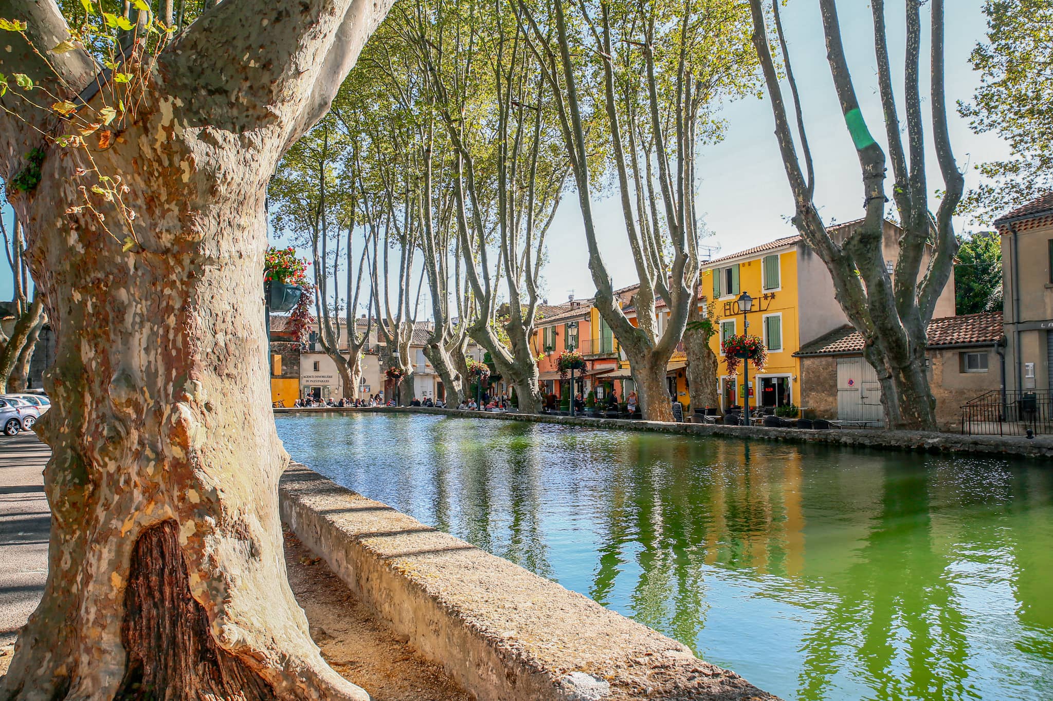 Cucuron, Bassin de l'étang, France