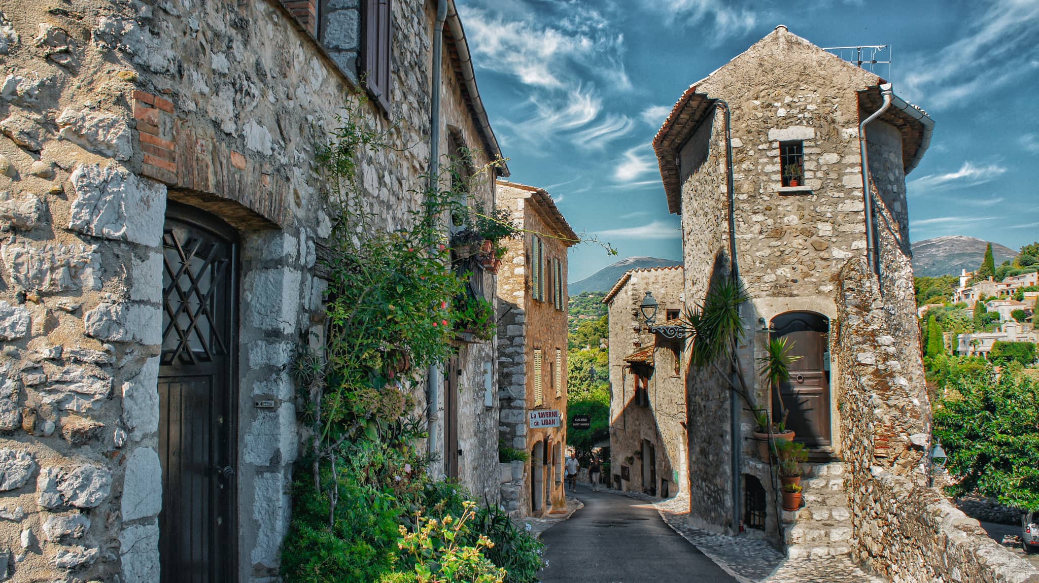 Saint Paul de Vence Street, France