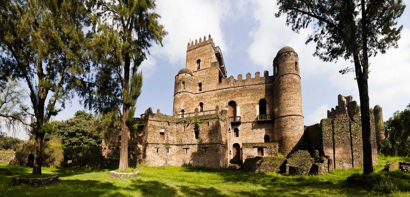 unesco sites main ethiopia ghondar castle