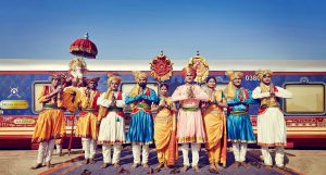 Deccan Odyssey train welcome crew in India