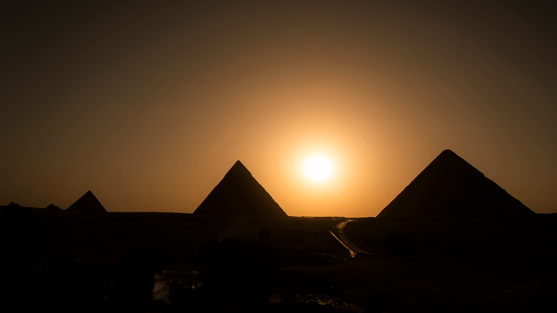 Egyptian pyramids complex